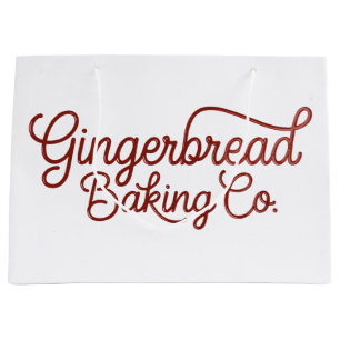 Gingerbread Baking Co Weihnachten Große Geschenktüte