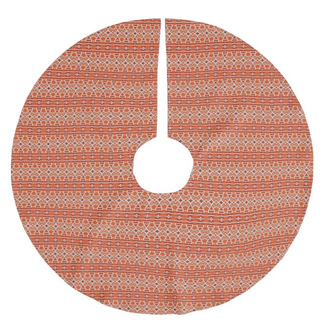 GINGERBREAD Baumrock Polyester Weihnachtsbaumdecke (Vorderseite)