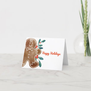 Gingerbread Berry Dankeskarte