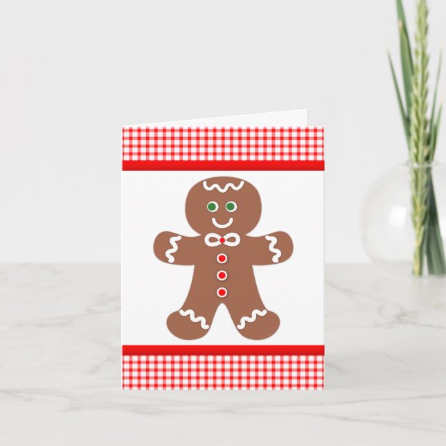 Gingerbread Boy Danke (Vorderseite)
