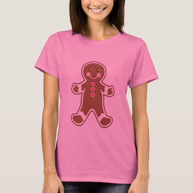 Gingerbread Boy T - Shirt (Vorderseite)