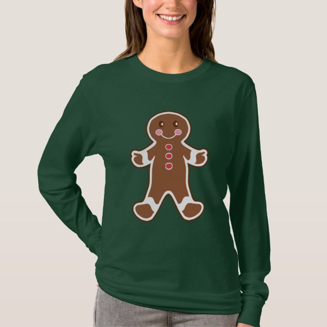Gingerbread Boy T - Shirt (Vorderseite)
