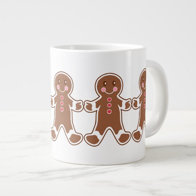 Gingerbread Boy Tasse (Vorderseite Rechts)