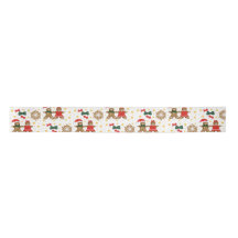 Gingerbread Cookie Pattern Christmas Tissue Paper