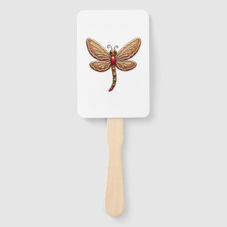 Gingerbread Dragonfly Fächer