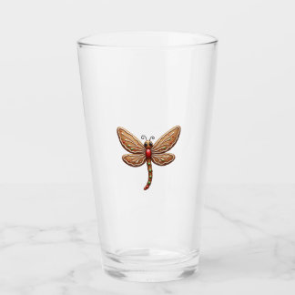 Gingerbread Dragonfly Glas