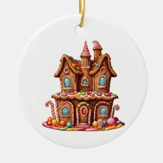 GingerBread Fall Vibes Ornaments  Keramik Ornament