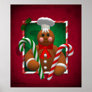 Gingerbread-Familie: Candy Boy Poster