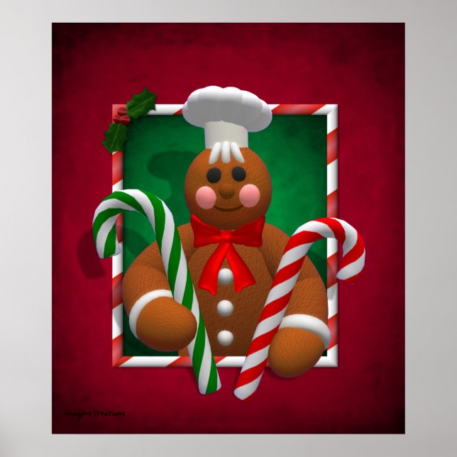 Gingerbread-Familie: Candy Boy Poster (Vorne)