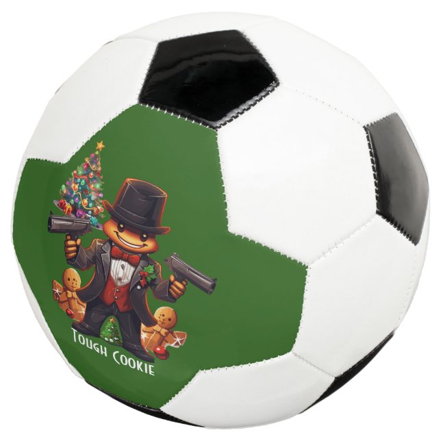 Gingerbread Gangster Fußball (Dreiviertel)