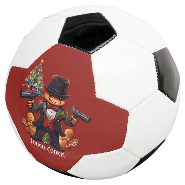 Gingerbread Gangster Fußball (Dreiviertel)