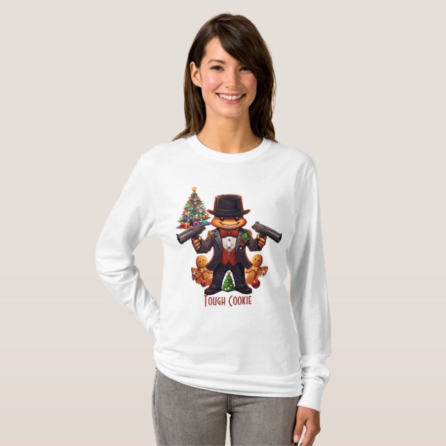 Gingerbread Gangster T-Shirt (Vorne ganz)