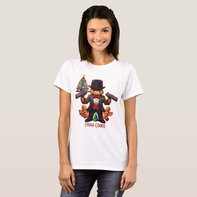 Gingerbread Gangster T-Shirt (Vorne ganz)