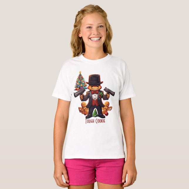 Gingerbread Gangster T-Shirt (Vorne ganz)