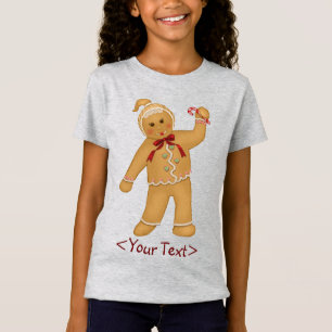 Gingerbread Girl - Anpassen T-Shirt