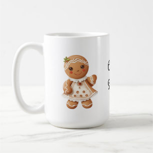 Gingerbread Girl Coffee Tasse