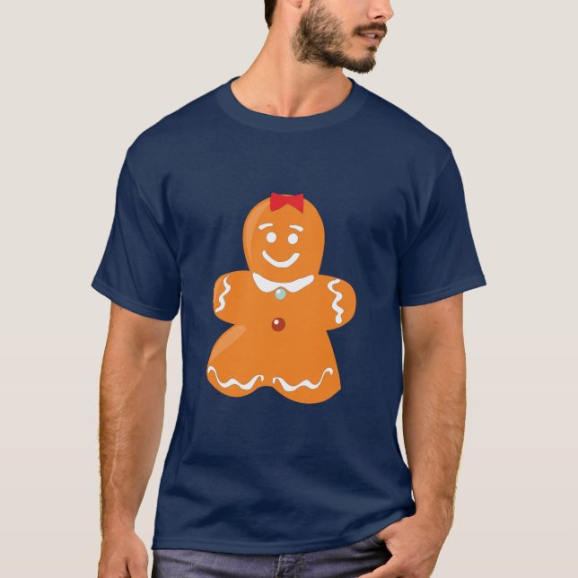 Gingerbread Girl T-Shirt (Vorderseite)