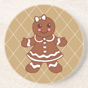 Gingerbread Girl Untersetzer
