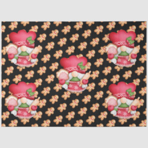 Gingerbread Gnome - Farbe anpassen Seidenpapier