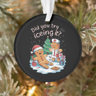 Gingerbread Homme Cookie laide Sweat Oh Snap Xmas