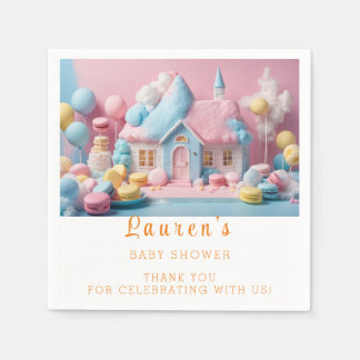 Gingerbread House Baby Dusche Serviette