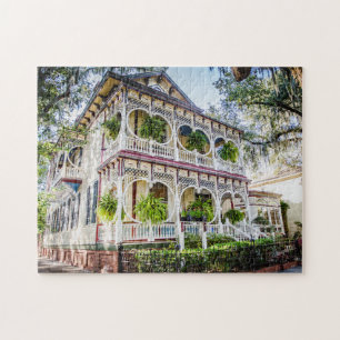 Gingerbread House Charming Savannah Foto Puzzle