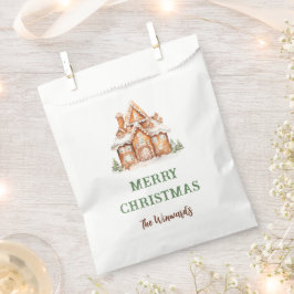 Gingerbread House Dekorieren Weihnachtsgebäck Part Geschenktütchen