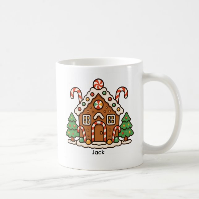Gingerbread House Kaffeetasse (Rechts)