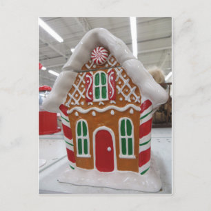 Gingerbread House Postkarte
