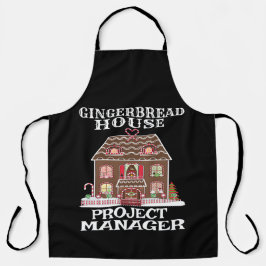 Gingerbread House Project Manager-Baker Schürze