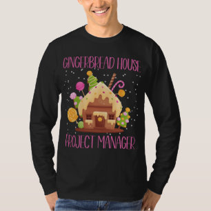 Gingerbread House Projektleiter Familie passt T-Shirt