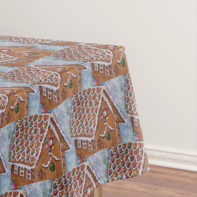 GINGERBREAD HOUSE TISCHDECKE (Beispiel)