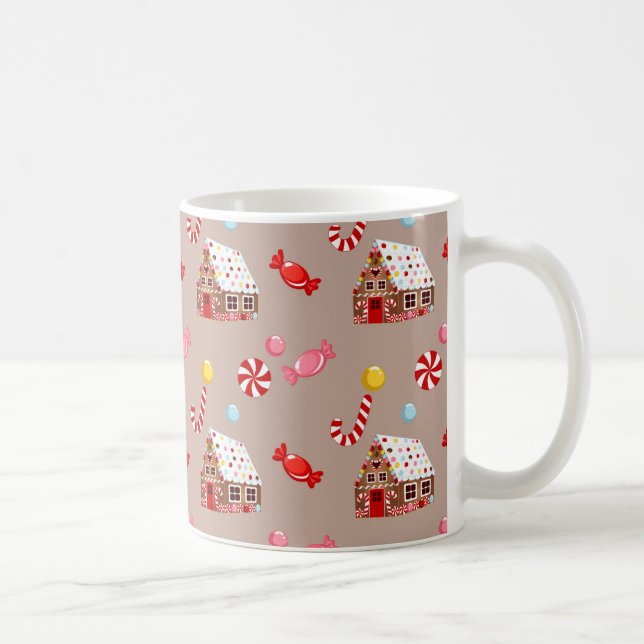 Gingerbread House Vacances MUG (Droite)