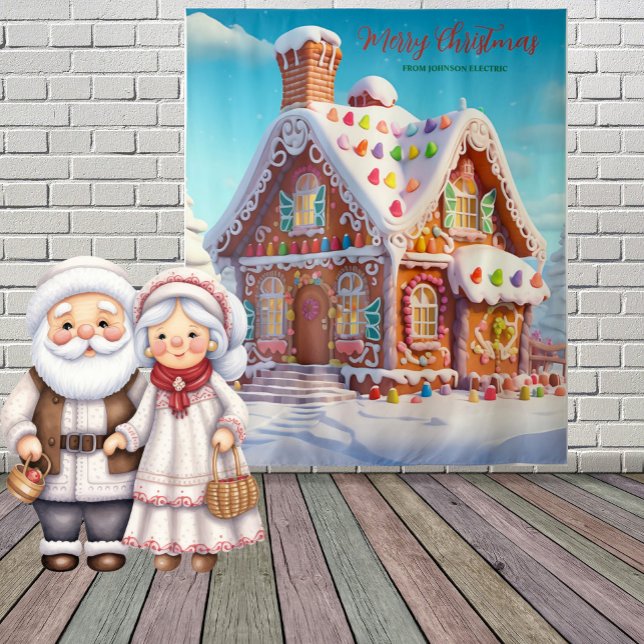 Gingerbread House Wandteppich (Von Creator hochgeladen)