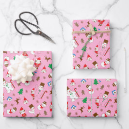 Gingerbread Joy Geschenkpapier Set