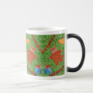 GINGERBREAD KITTY Morphing Tasse