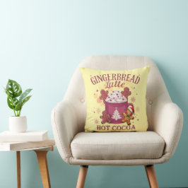 Gingerbread latte hot cocoa christmas Baby Blanket Kissen
