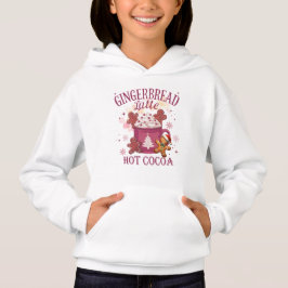 Gingerbread latte hot cocoa christmas hoodie