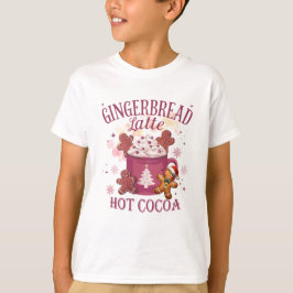 Gingerbread latte hot cocoa christmas T-Shirt