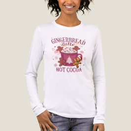 Gingerbread latte hot cocoa christmas Tri-Blend shirt