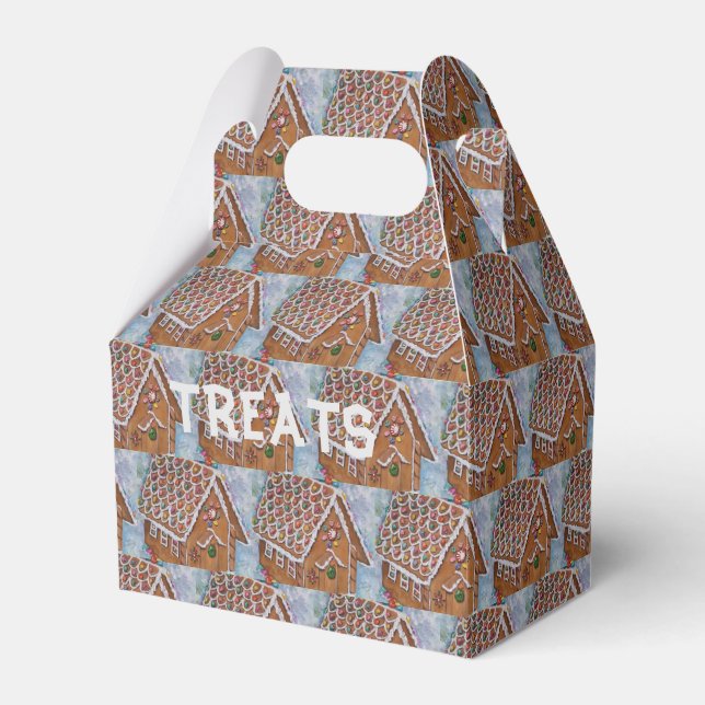 GINGERBREAD LECKEREIEN GESCHENKSCHACHTEL (Vorderseite)