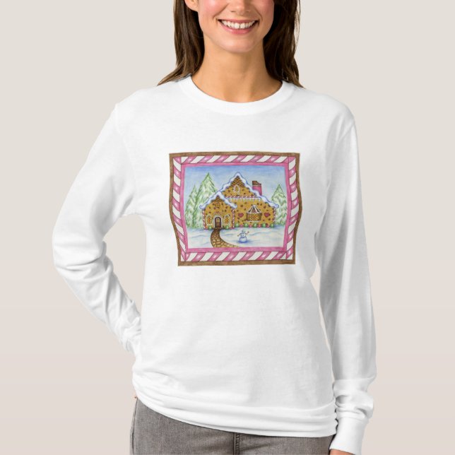 Gingerbread Lodge T-Shirt (Vorderseite)