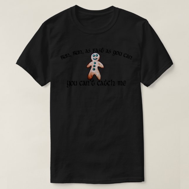 Gingerbread Man1 T-Shirt (Design vorne)