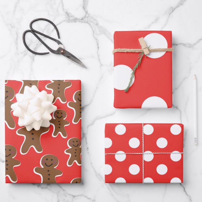 GINGERBREAD MAN ANSAMMLUNG PAPIER SHEETS (Vorderseite)