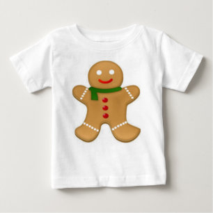 Gingerbread Man Baby T - Shirt