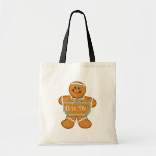 Gingerbread Man - Bite Me Tragetasche