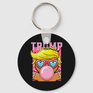 Gingerbread Man Bubblegum Trump blüht Pink Sungl Schlüsselanhänger