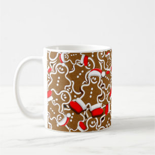 Gingerbread Man Christmas Santa Claus Kaffeetasse
