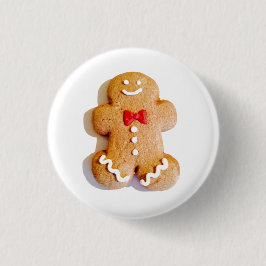 Gingerbread Man Cookie 4Marie Button