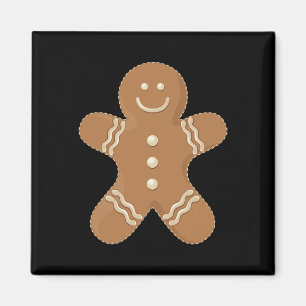 Gingerbread Man Cookie Biscuit Futter Weihnachten Magnet